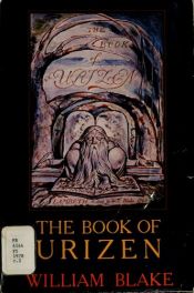 book cover of The Book of Urizen by William Blake