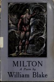 book cover of Milton by William Blake