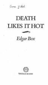 book cover of Death likes it hot by גור וידאל