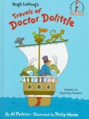 book cover of Hugh Lofting's Travels of Doctor Doolittle by Hugh Lofting