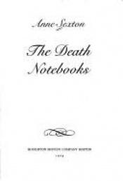 book cover of The Death Notebooks by Anne Sexton