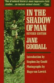 book cover of In the shadow of man by Jane Goodall