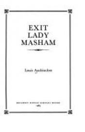 book cover of Exit Lady Masham by Louis Auchincloss