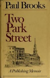 book cover of Two Park Street by Paul Brooks