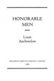 book cover of Honorable men by Louis Auchincloss