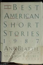 book cover of Best American Short Stories, 1987 (Best American Short Stories) by Ann Beattie