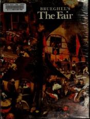 book cover of Pieter Brueghel's The fair: Story by Ruth Craft