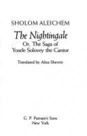 book cover of The Nightingale by Scholem Alejchem
