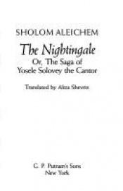 book cover of The Nightingale by Sholem Aleichem