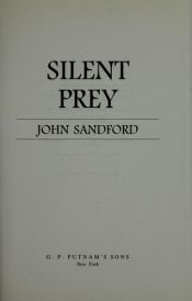 book cover of Silent Prey by Τζον Σάντφορντ
