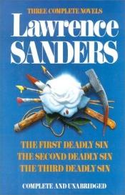 book cover of Lawrence Sanders: Three Complete Novels by Lawrence Sanders