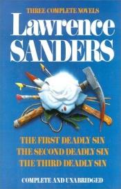 book cover of Lawrence Sanders: Three Complete Novels by לורנס סנדרס