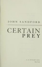 book cover of Une proie certaine by John Sandford