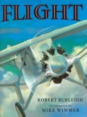 book cover of Flight: The Journey of Charles Lindbergh by Robert Burleigh