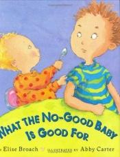 book cover of What the No-Good Baby is Good For by Elise Broach