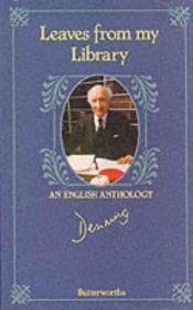 book cover of Leaves from My Library: An English Anthology by Alfred Lord Denning