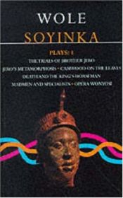 book cover of Six plays by Wole Soyinka