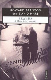 book cover of Pravda - a fleet street comedy by Howard Brenton