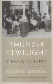 book cover of Thunder at Twilight by Frederic Morton