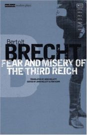 book cover of Fear and Misery in the Third Reich (Student Editions) by Bertolt Brecht