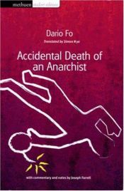 book cover of Muerte accidental de un anarquista by Dario Fo