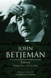 book cover of John Betjeman Letters 1951 to 1984 by John Betjeman