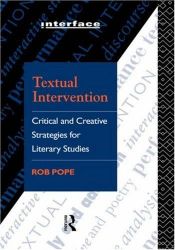 book cover of Textual Intervention by Rob Pope