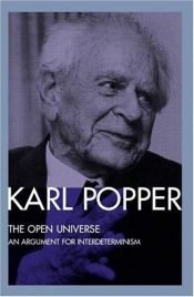 book cover of The open universe by カール・ポパー