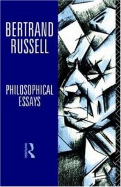 book cover of Philosophical essays by バートランド・ラッセル
