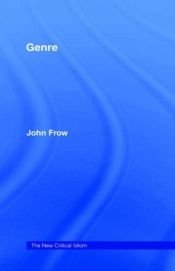 book cover of Genre by John Frow