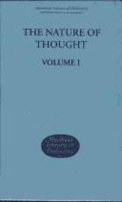 book cover of The Nature of Thought: Volume I: 1 (Muirhead Library of Philosophy) by Brand Blanshard