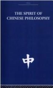 book cover of The spirit of Chinese philosophy by Yu-lan Fung