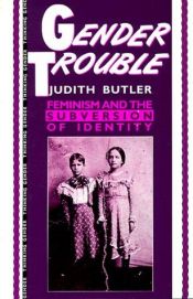 book cover of Gender Trouble by Džudit Batler