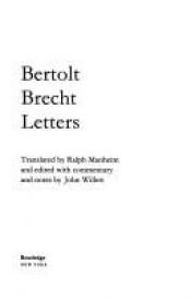 book cover of Briefe 1913-1956 by Bertolt Brecht