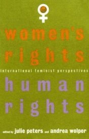 book cover of womens rights human rights by Julie Stone Peters