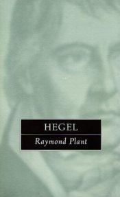 book cover of Hegel by Raymond. Plant