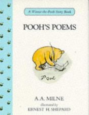 book cover of Pooh's Poems by A. A. Milne