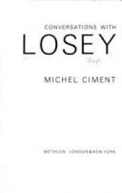 book cover of Conversations with Losey by Michel Ciment