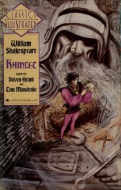 book cover of Hamlet (Classics illustrated edition) by William Shakespeare