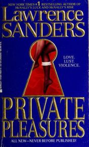 book cover of Private Pleasures by Lawrence Sanders