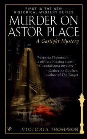 book cover of @Murder on Astor Place (Gaslight Mystery 1) by Victoria Thompson