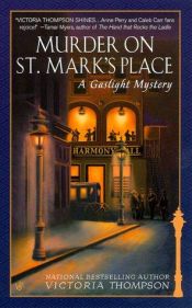 book cover of Murder on St. Mark's Place (Gaslight Mystery, Book 2) by Victoria Thompson