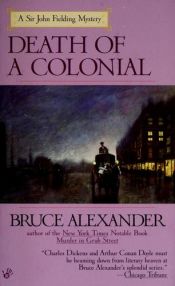 book cover of Death of a Colonial by Bruce Alexander Cook