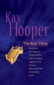 book cover of The real thing by Kay Hooper