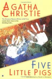 book cover of Five Little Pigs by Agatha Christie