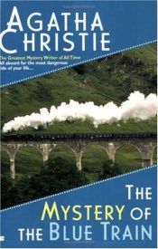 book cover of Mordet i det blå tog by Agatha Christie