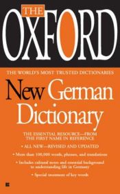 book cover of The Oxford New German Dictionary by Oxford University Press