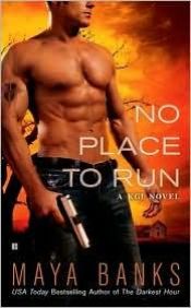 book cover of No Place To Run by Μάγια Μπανκς