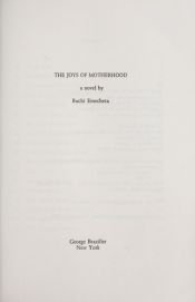 book cover of Joys of Motherhood, The, Revised Edition (2nd Edition) (AWS African Writers Series) by Buchi Emecheta