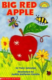 book cover of Big Red Apple (Hello Reader! Level 1) by Tony Johnston